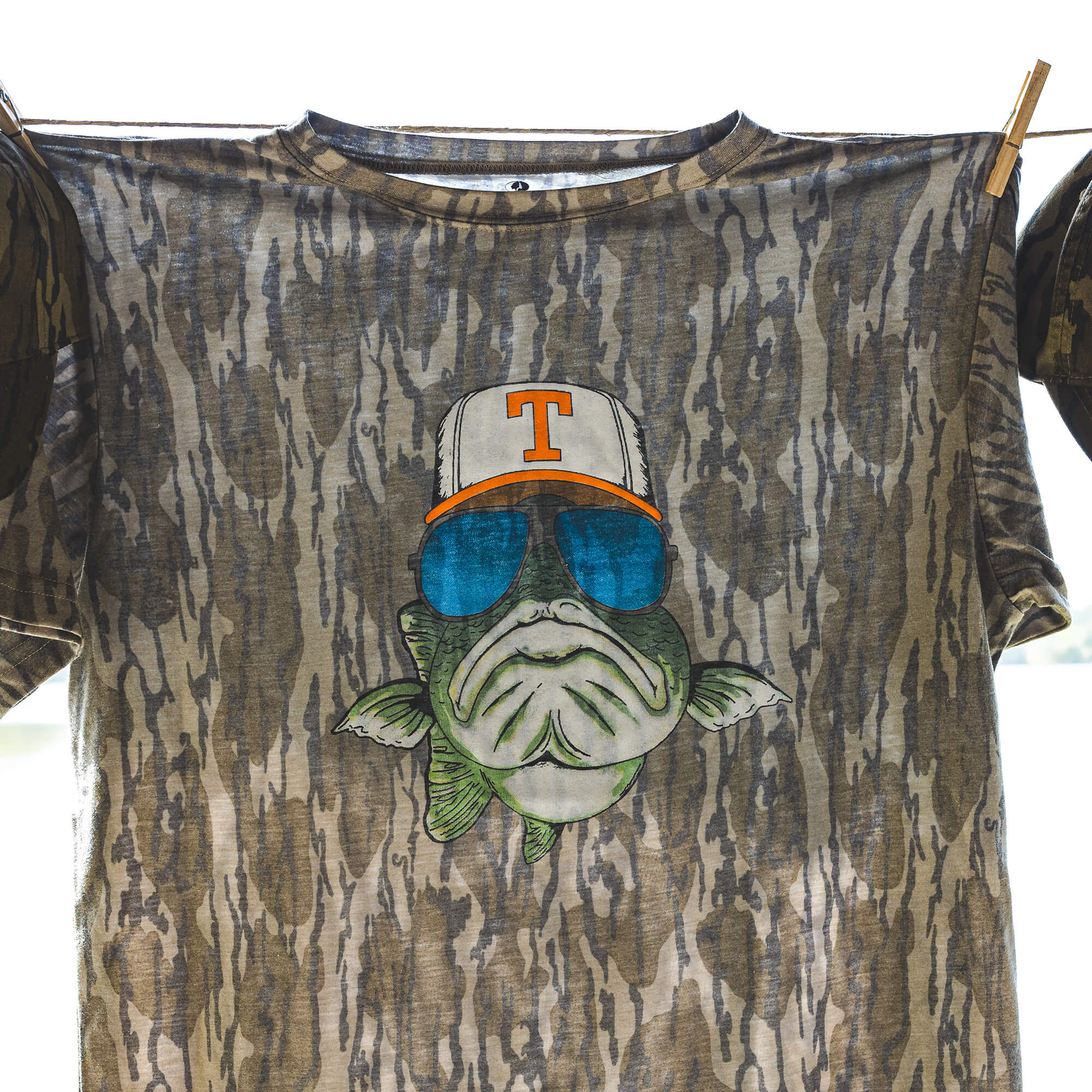 Bill Dance Bass Washed Out Tee - Image 3