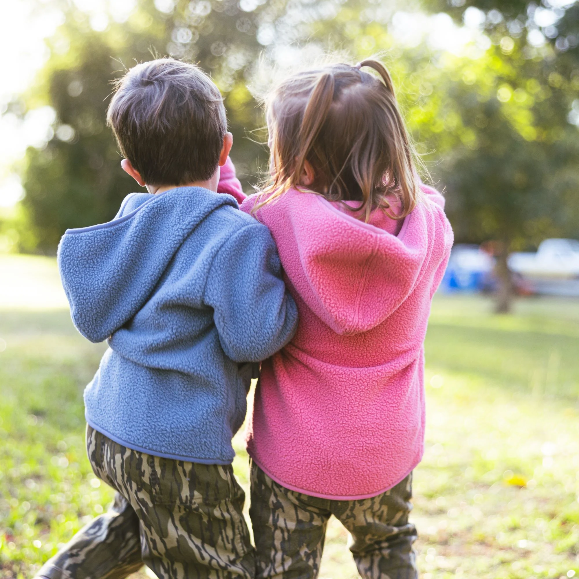 Campfire Fleece Toddler Half Zip Hoodie - Image 3