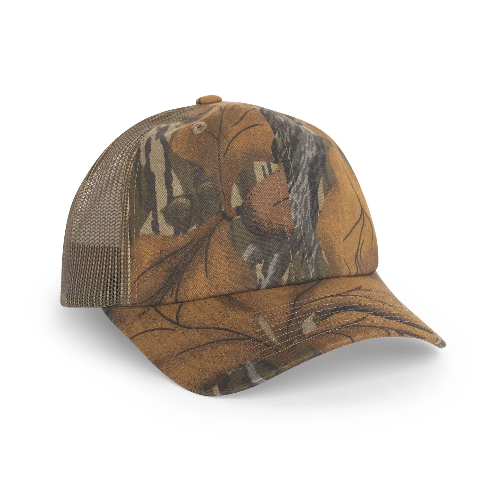 Cotton Mill Structured Mesh Back Trucker Hat