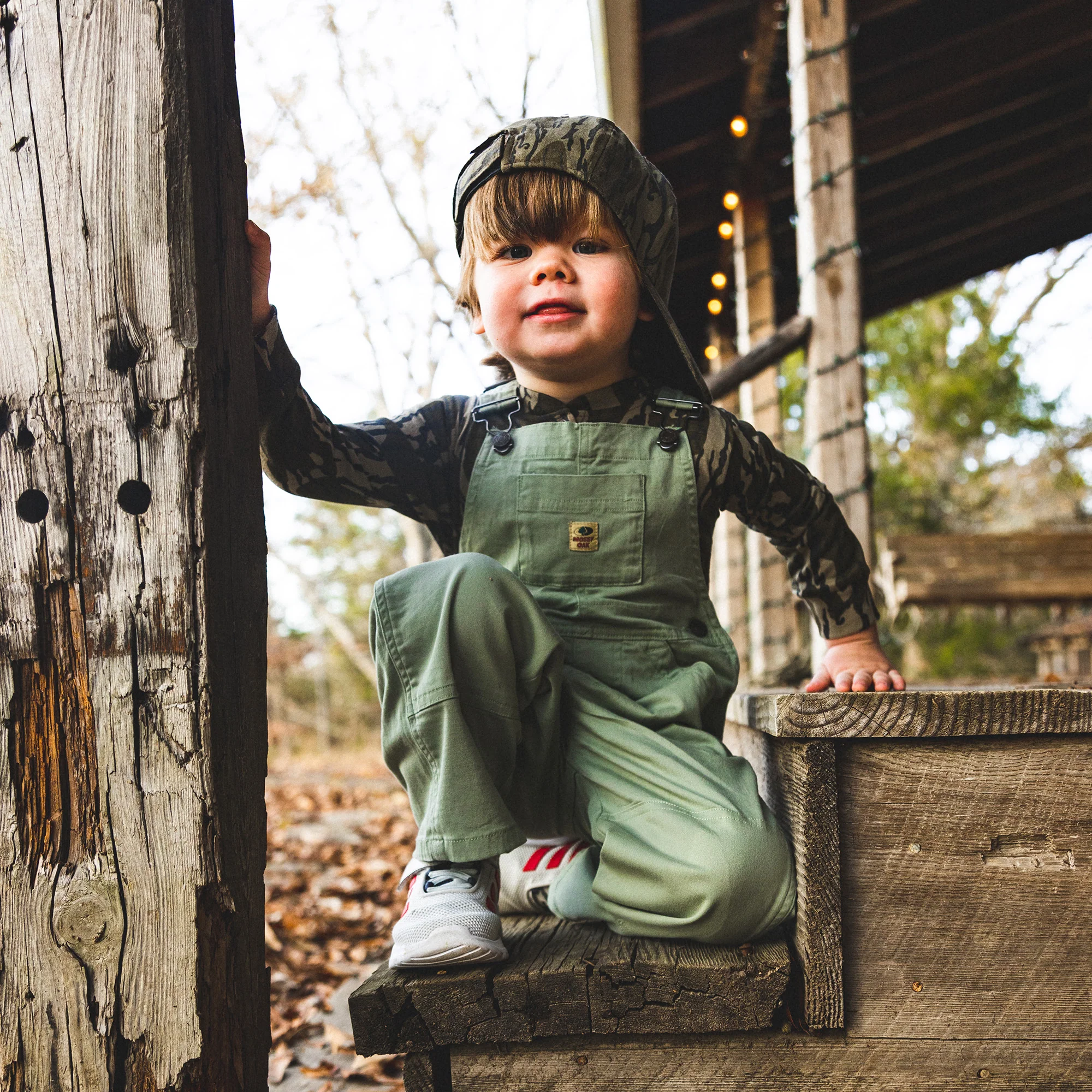 Cotton Mill Toddler Bib Overall - Image 11