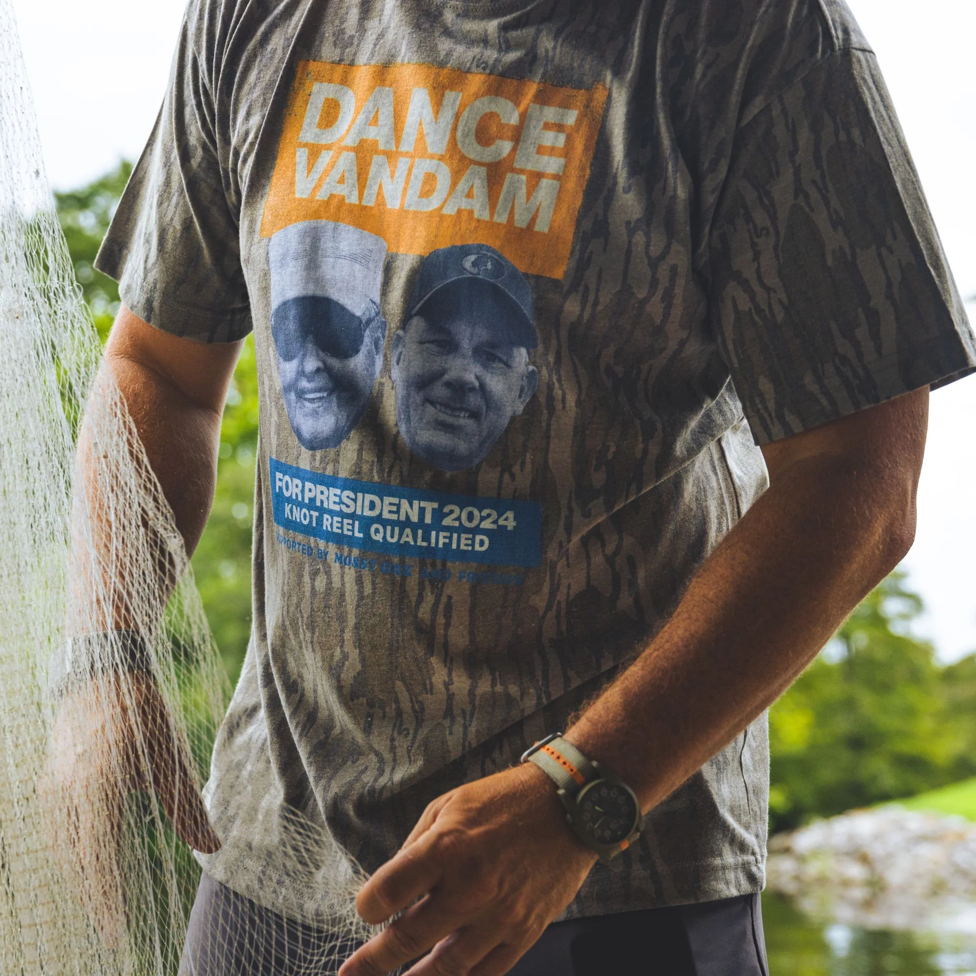Dance + VanDam Candidate Poster Tee - Image 4