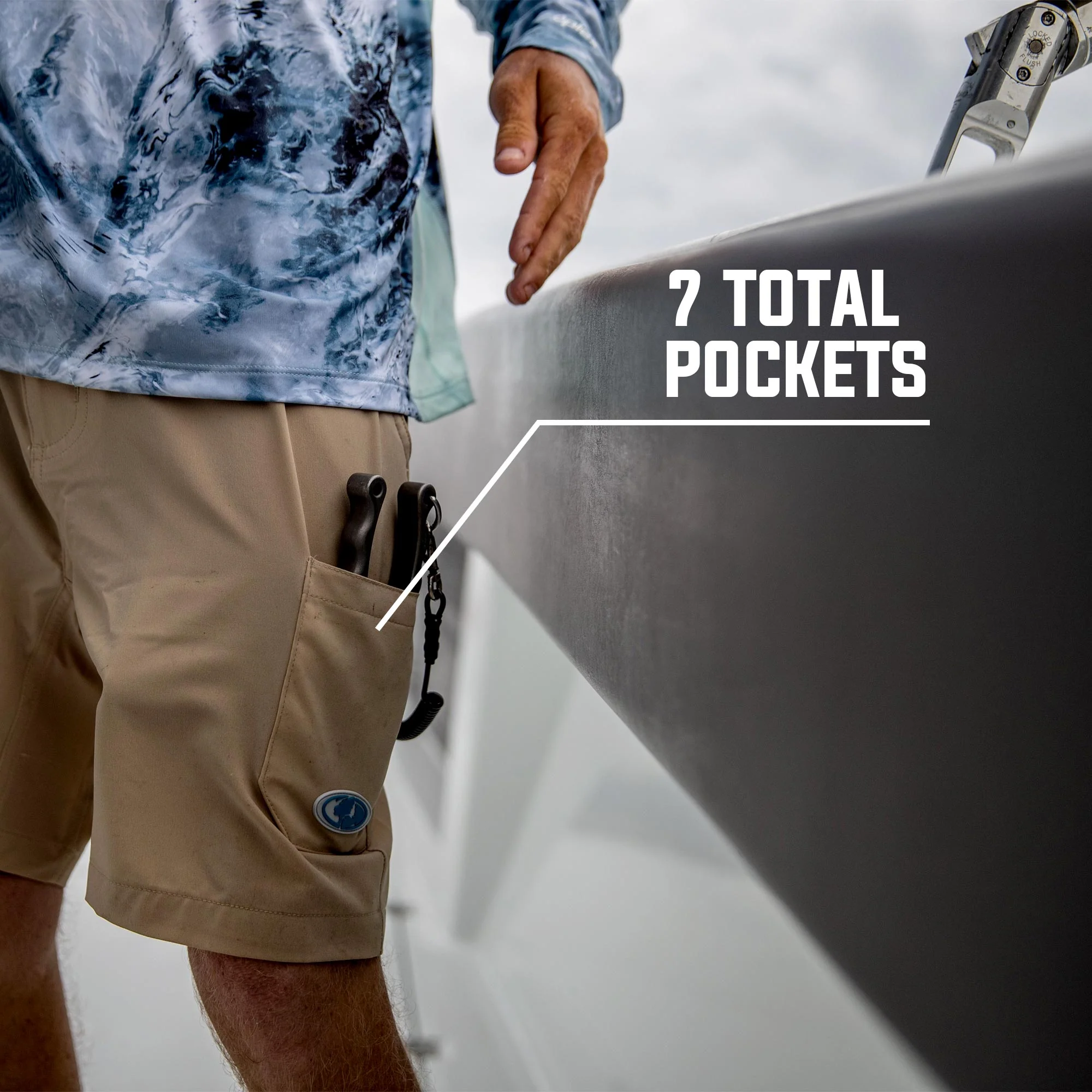 Men's Flex Fishing Shorts - Image 10