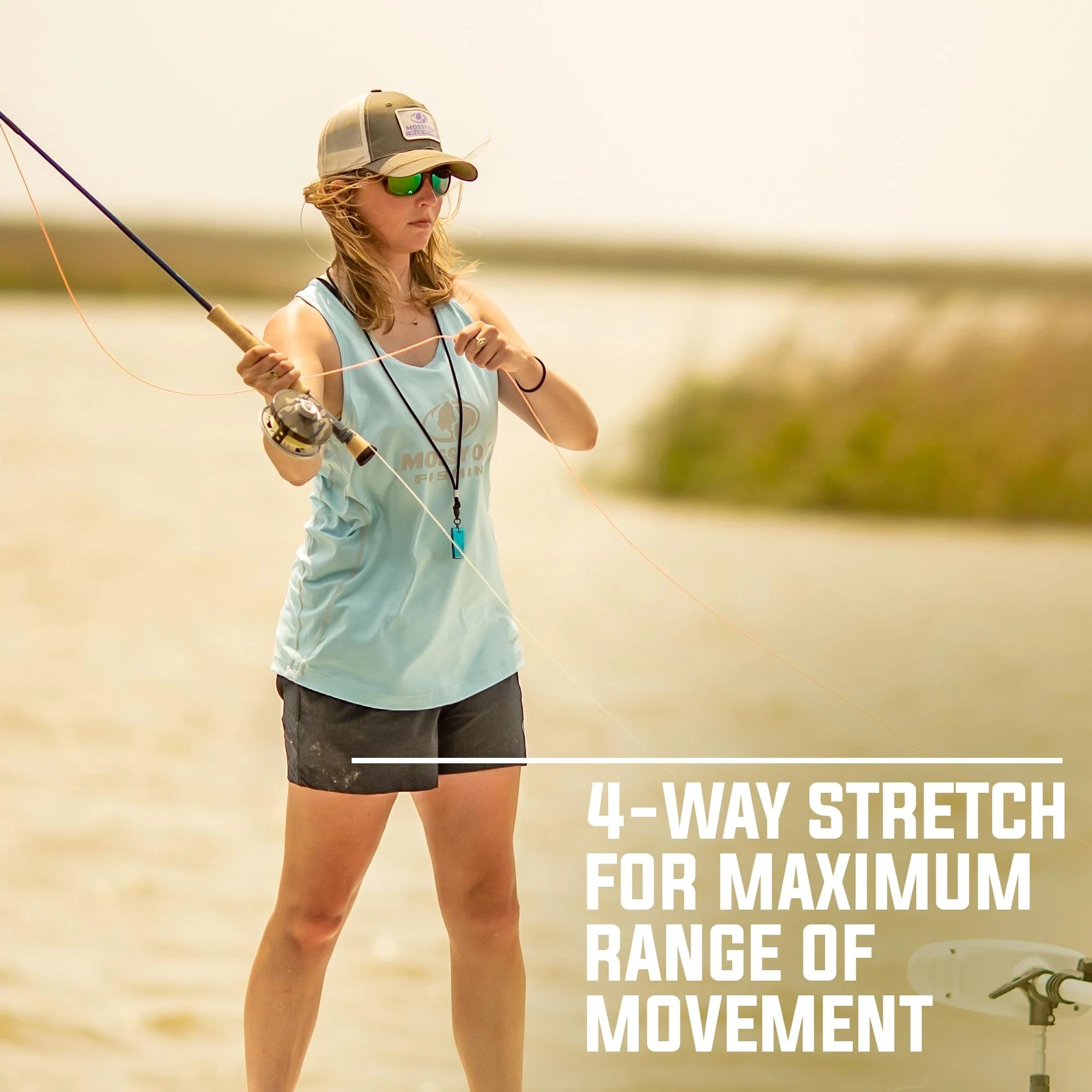 Mossy Oak Fishing Women's Workout Short - Image 2