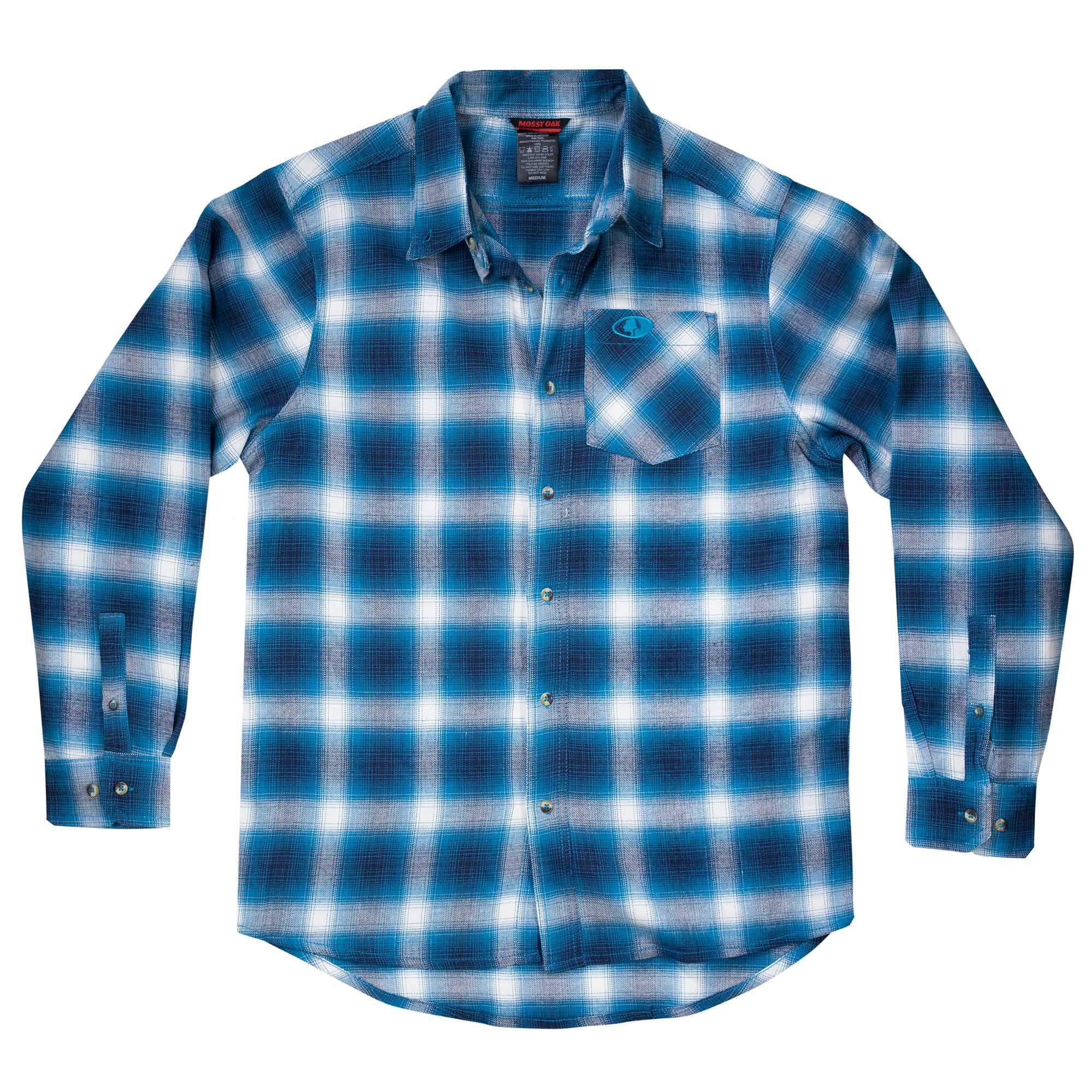 Mossy Oak Men's Plaid Flannel Shirt - Image 11