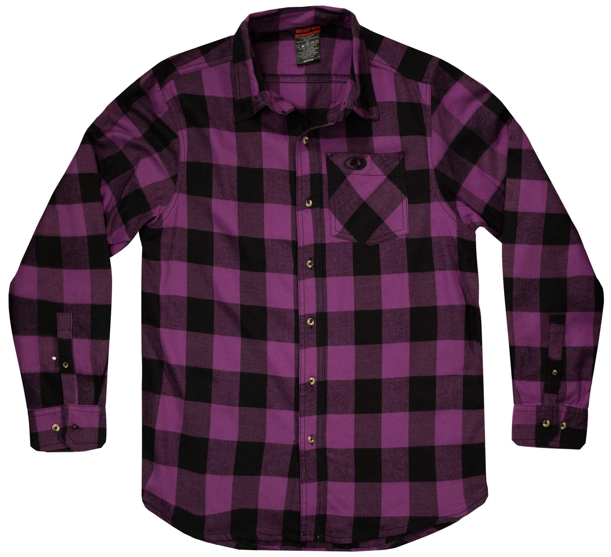 Mossy Oak Men's Plaid Flannel Shirt - Image 13