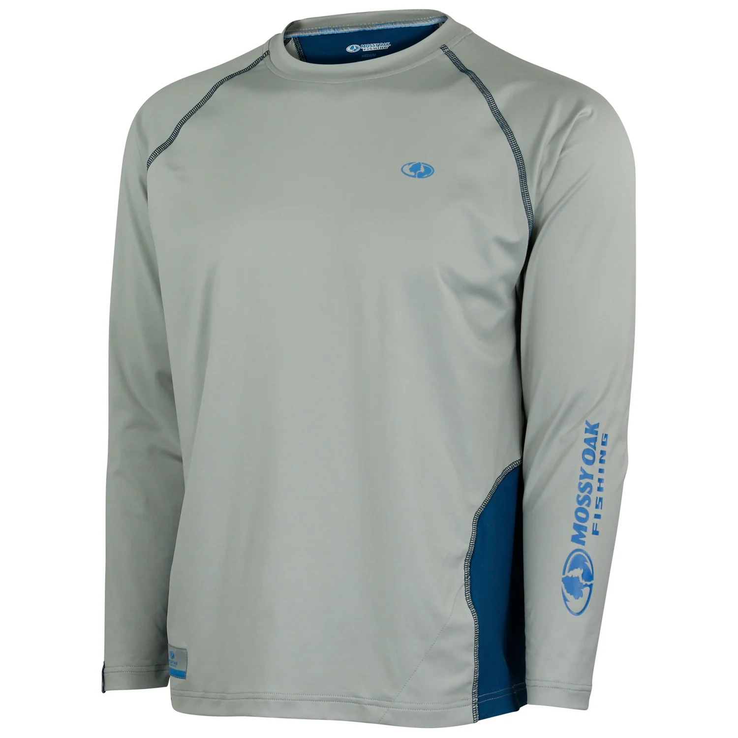 Mossy Oak Men's Long Sleeve Coolcore Fishing Shirt - Image 7