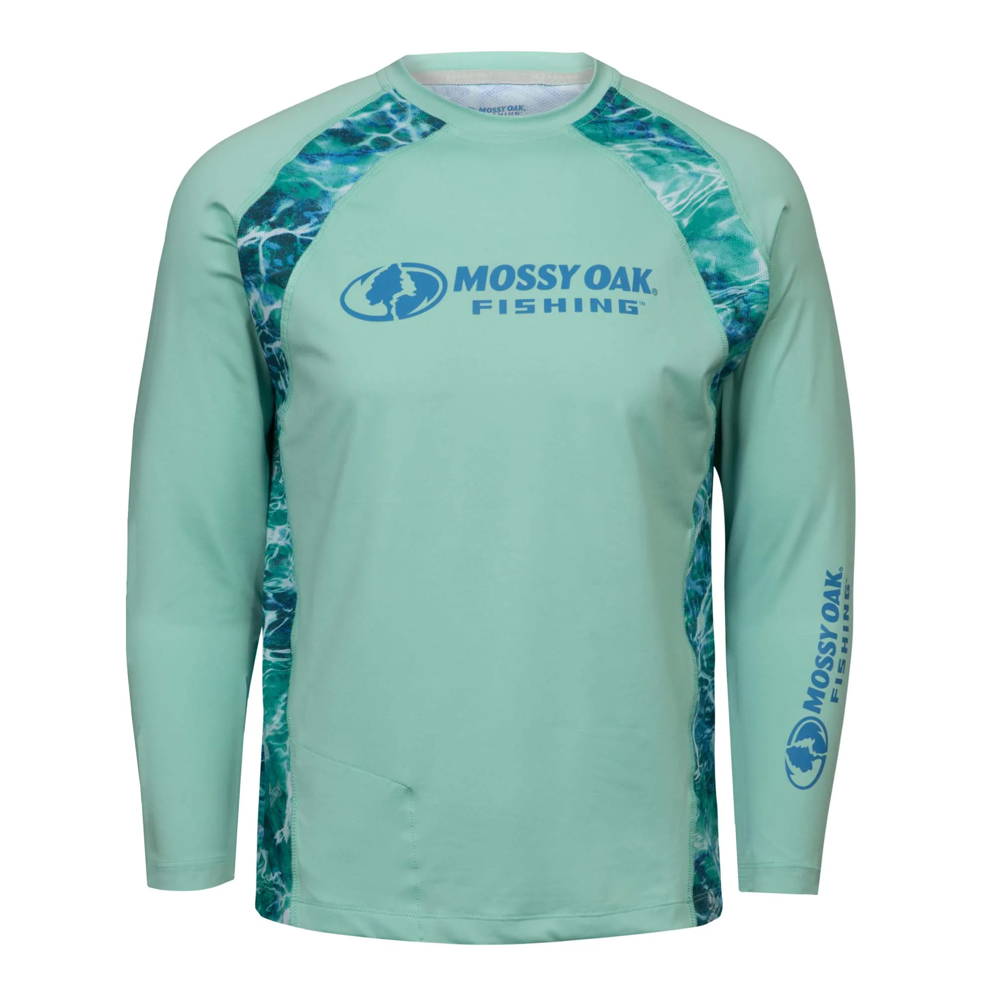 Mossy Oak Men's Long Sleeve Fishing Tech Shirt