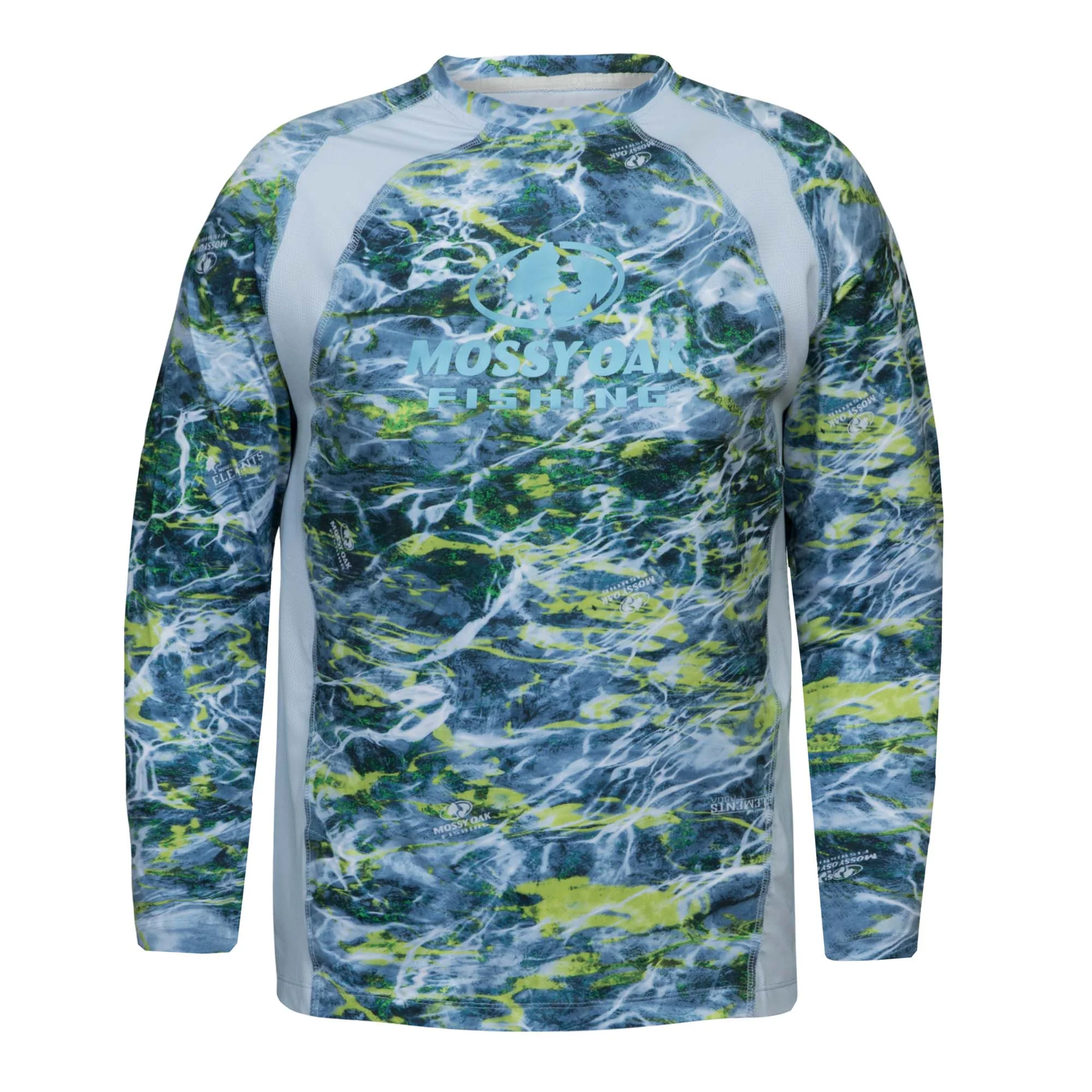 Mossy Oak Men's Long Sleeve Fishing Tech Shirt - Image 7
