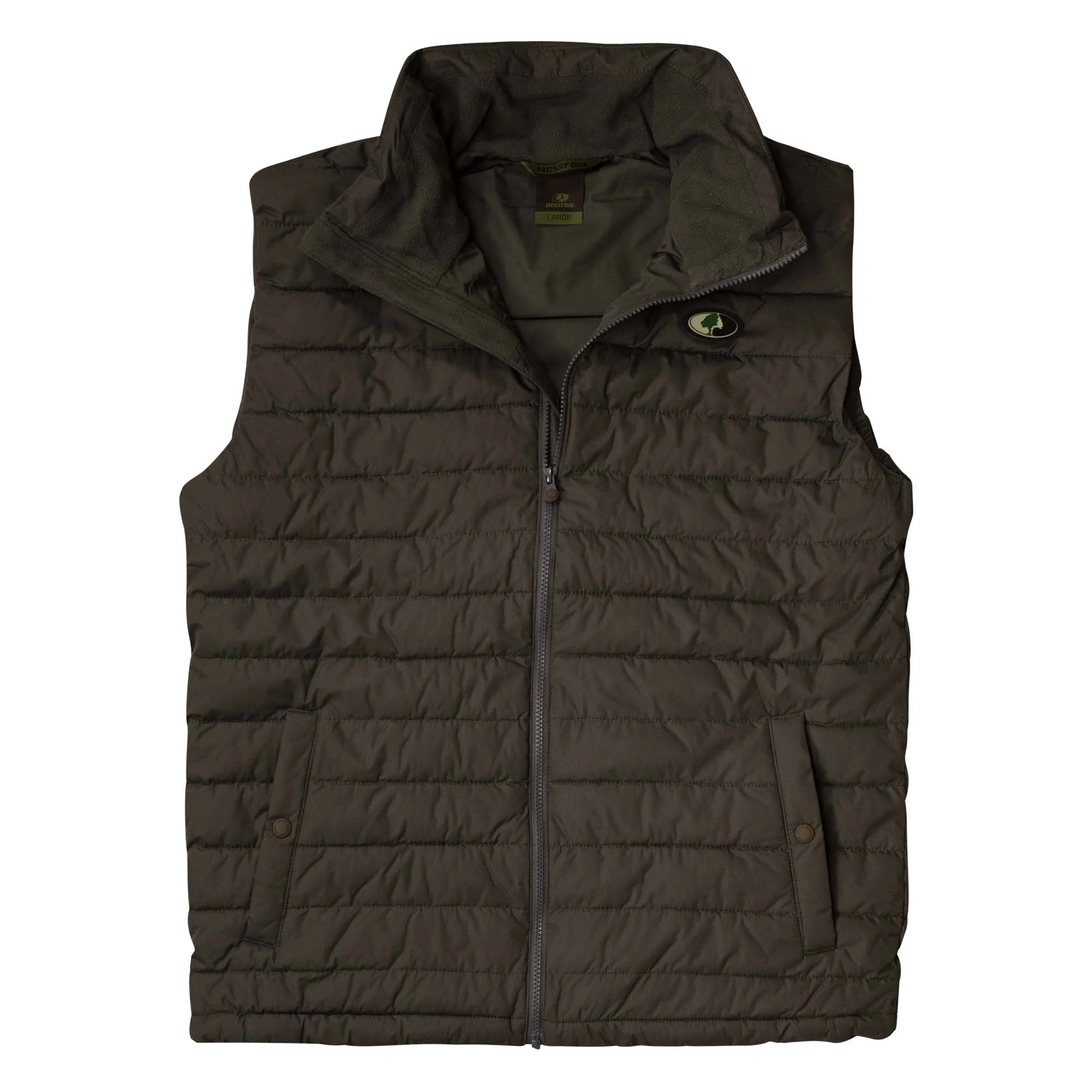 Men's Solid Puffer Vest