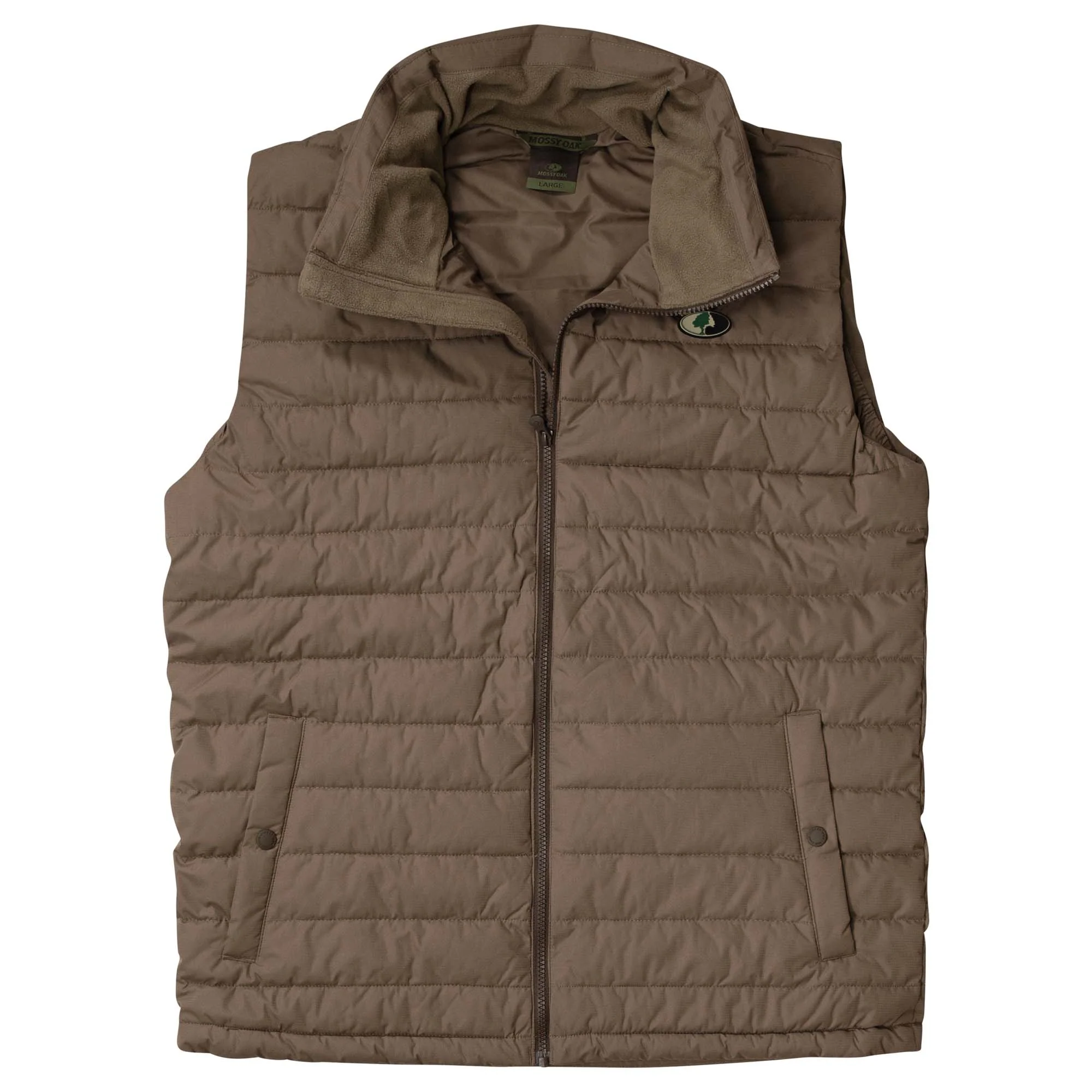 Men's Solid Puffer Vest - Image 6