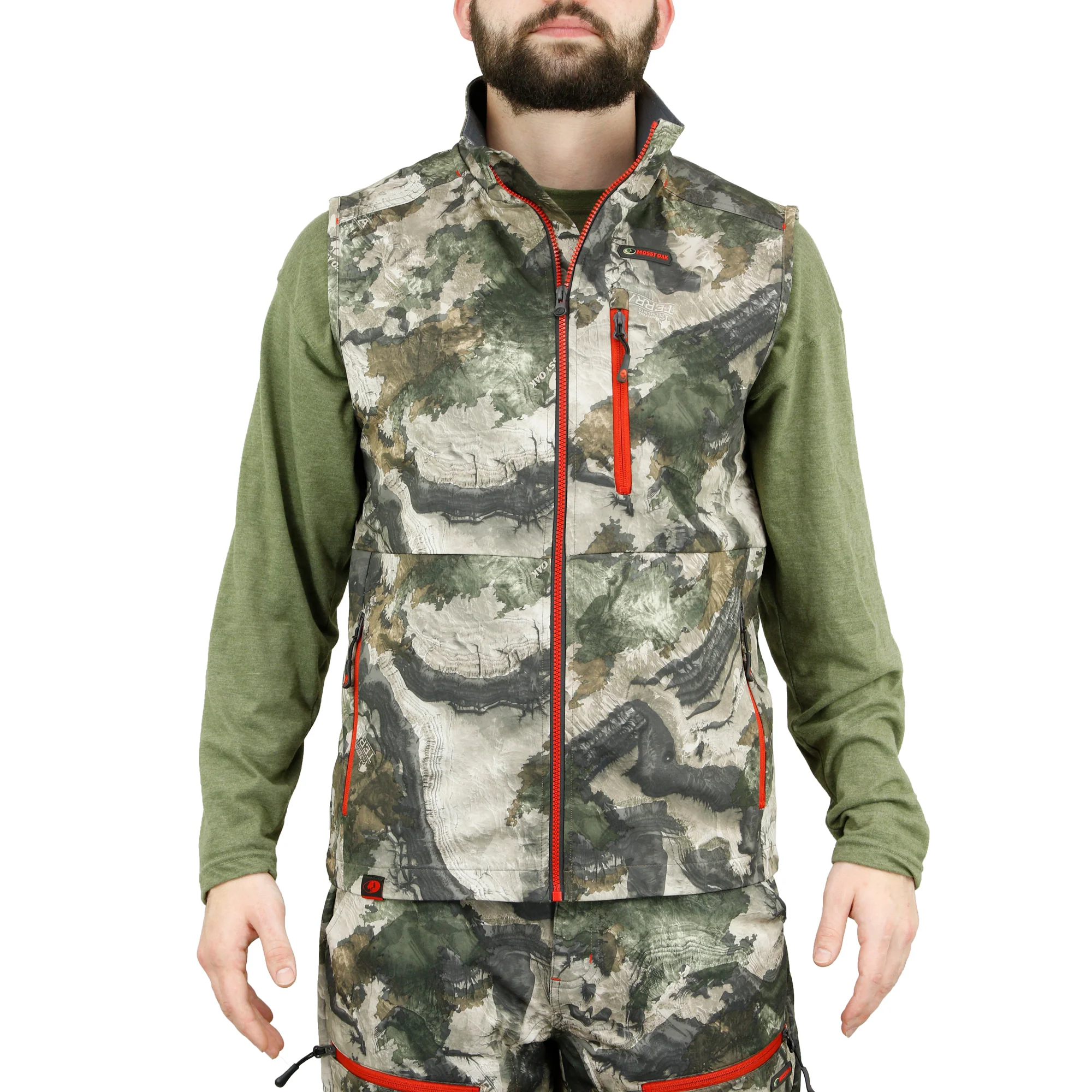 Mossy Oak Mid Season Vest - Image 3