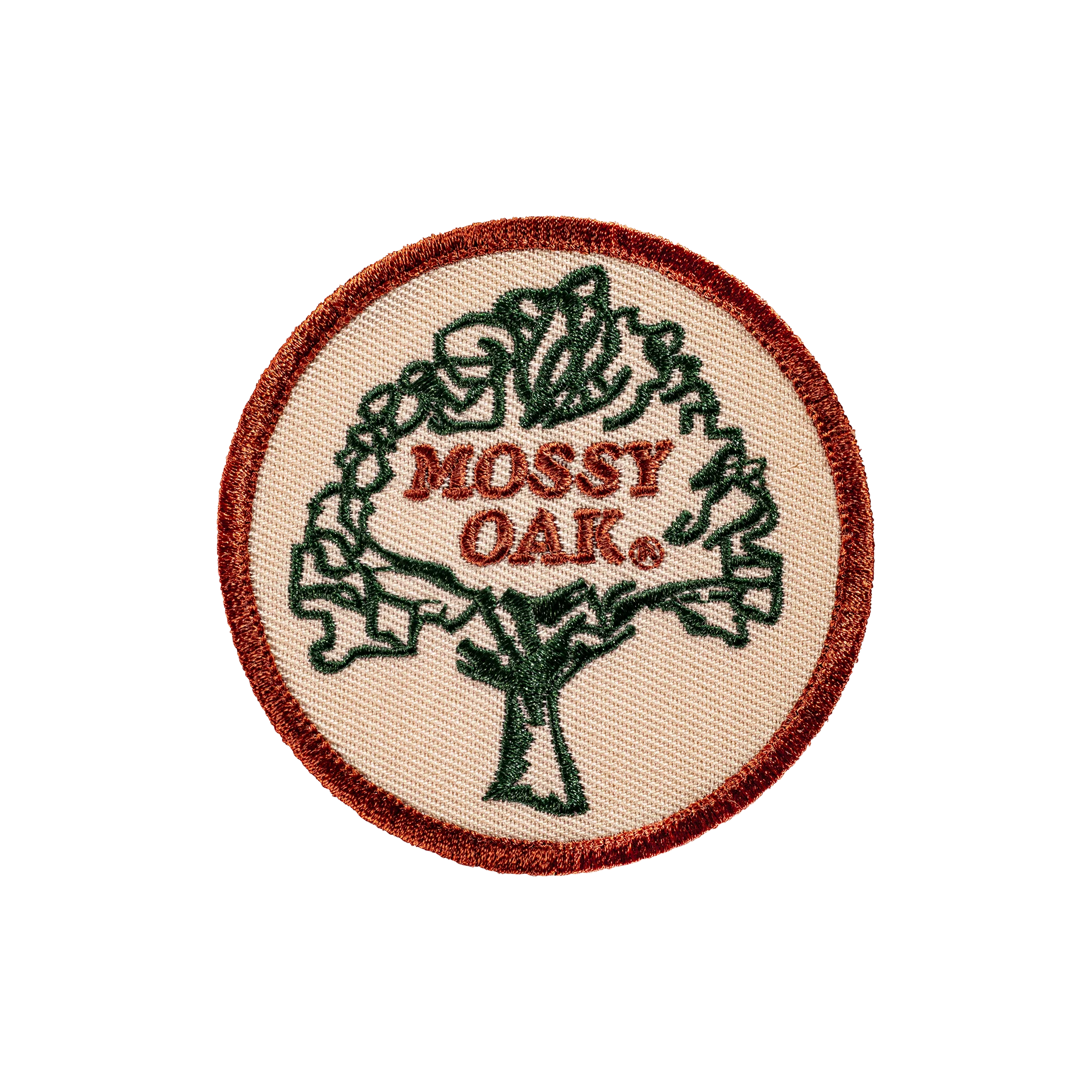 Original Mossy Oak Tree 3” Circle Patch - Autumn