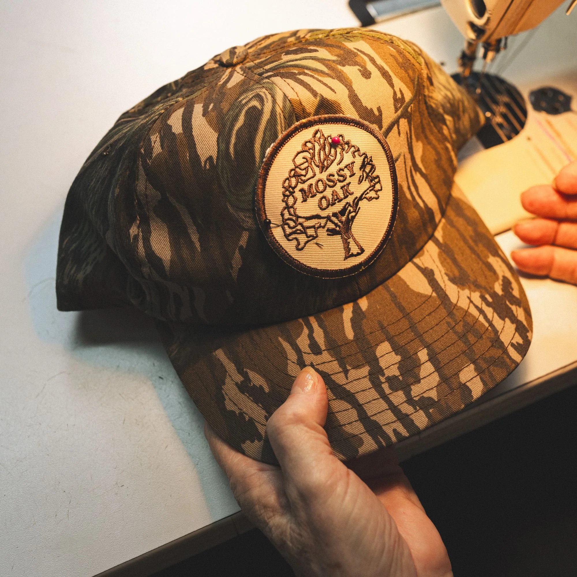 Original Mossy Oak Tree 3” Circle Patch – Brown - Image 3