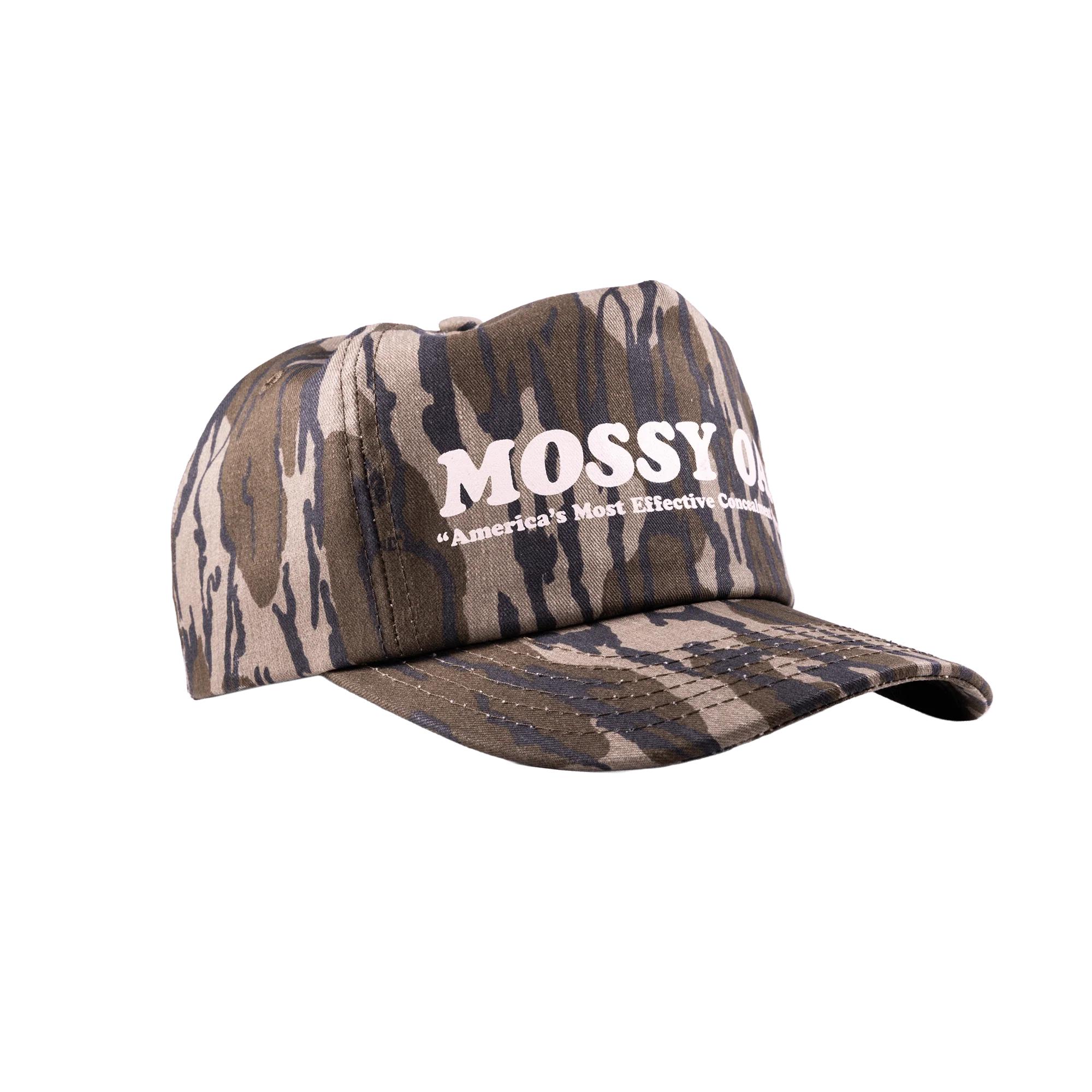 Original Mossy Oak Wordmark Cotton Hat - Image 3