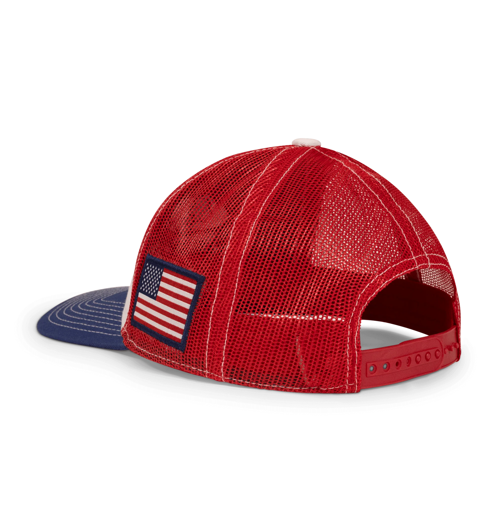 Red, White, and Blue Fishing Hat - Image 2