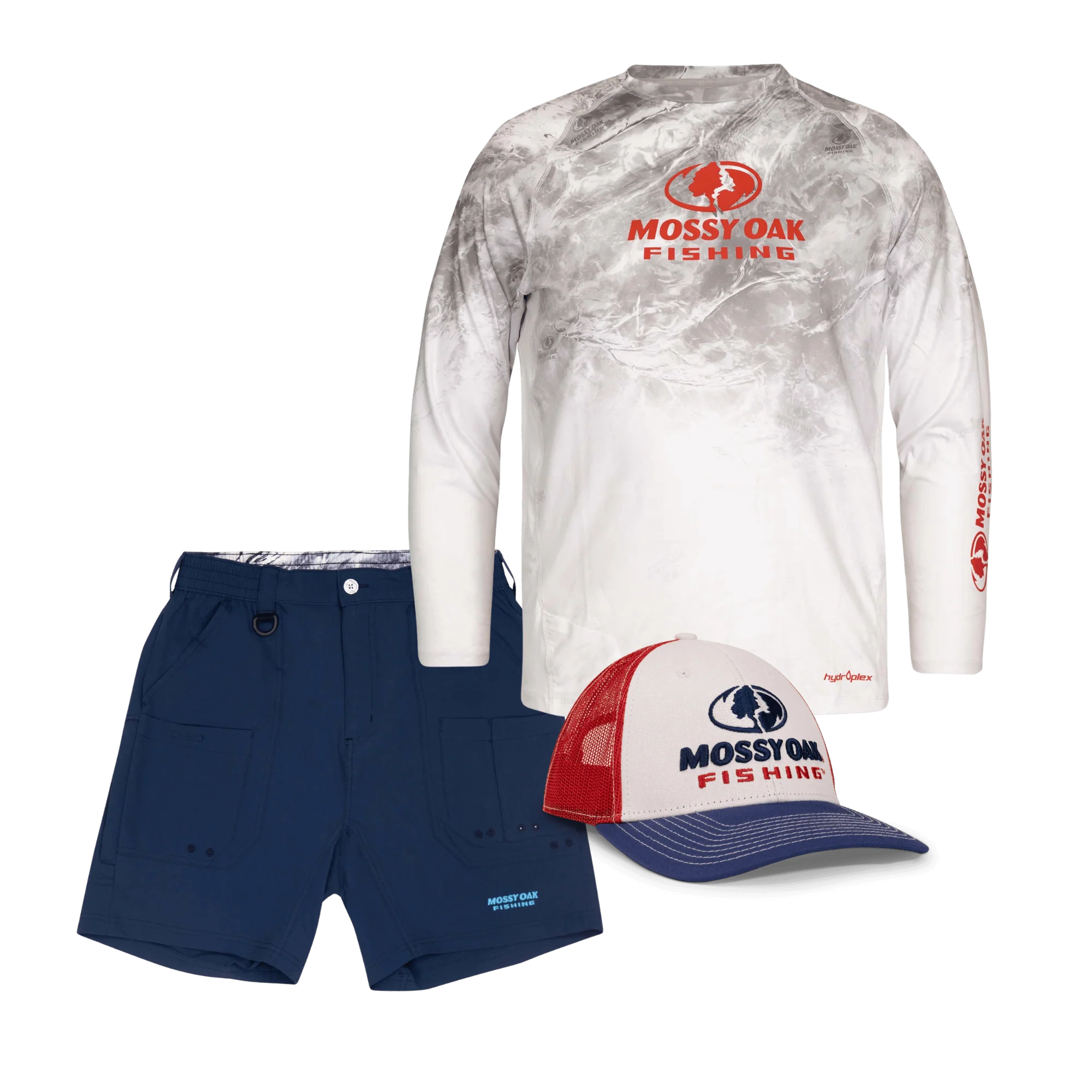 Red, White, and Blue Hailstone Ombre Bundle