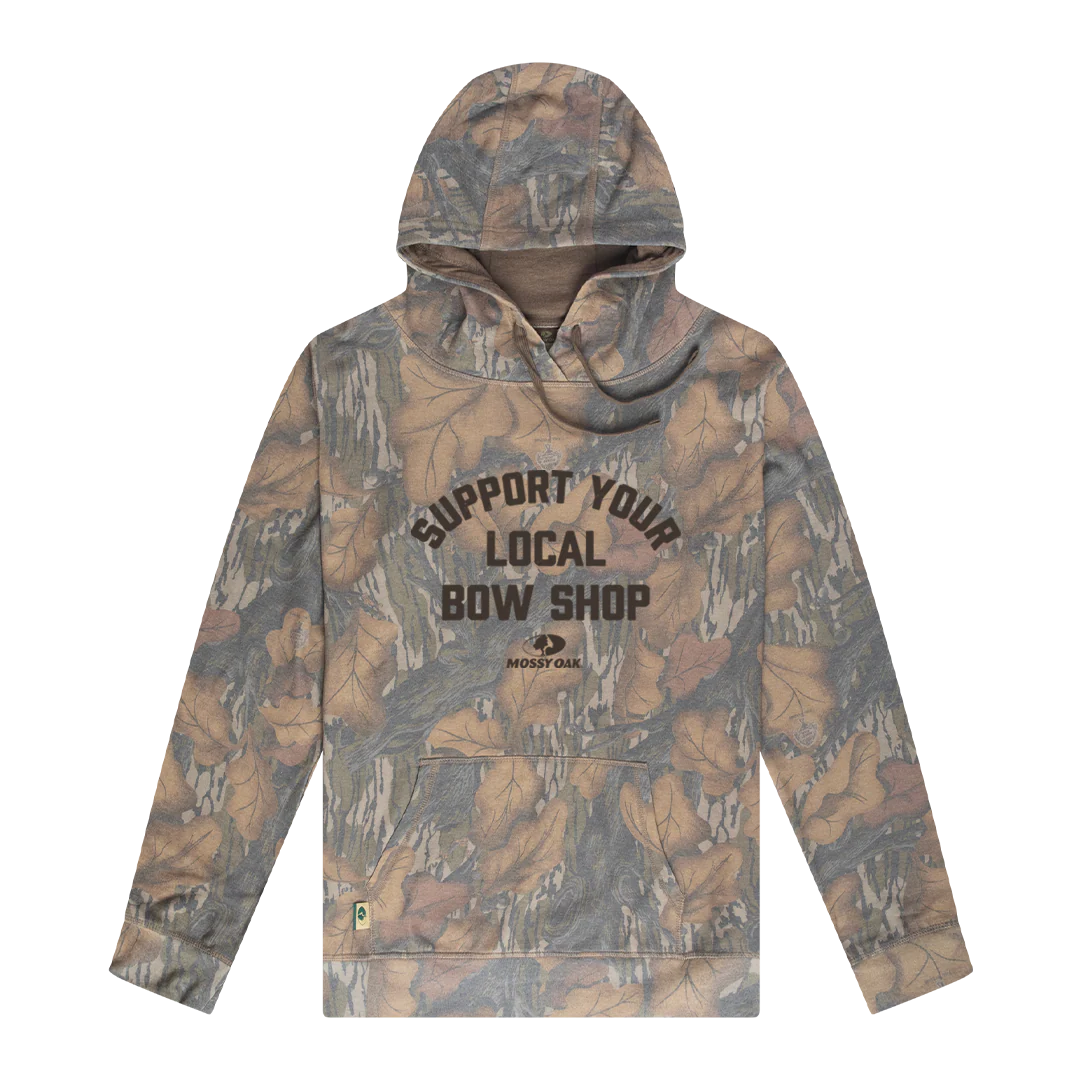 Support Your Local Bow Shop Washed Out Hoodie