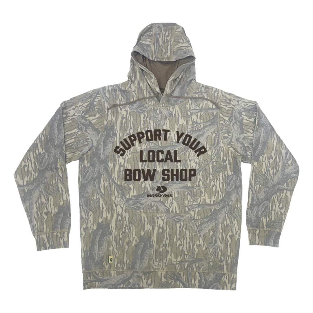 Support Your Local Bow Shop Washed Out Hoodie - Image 2
