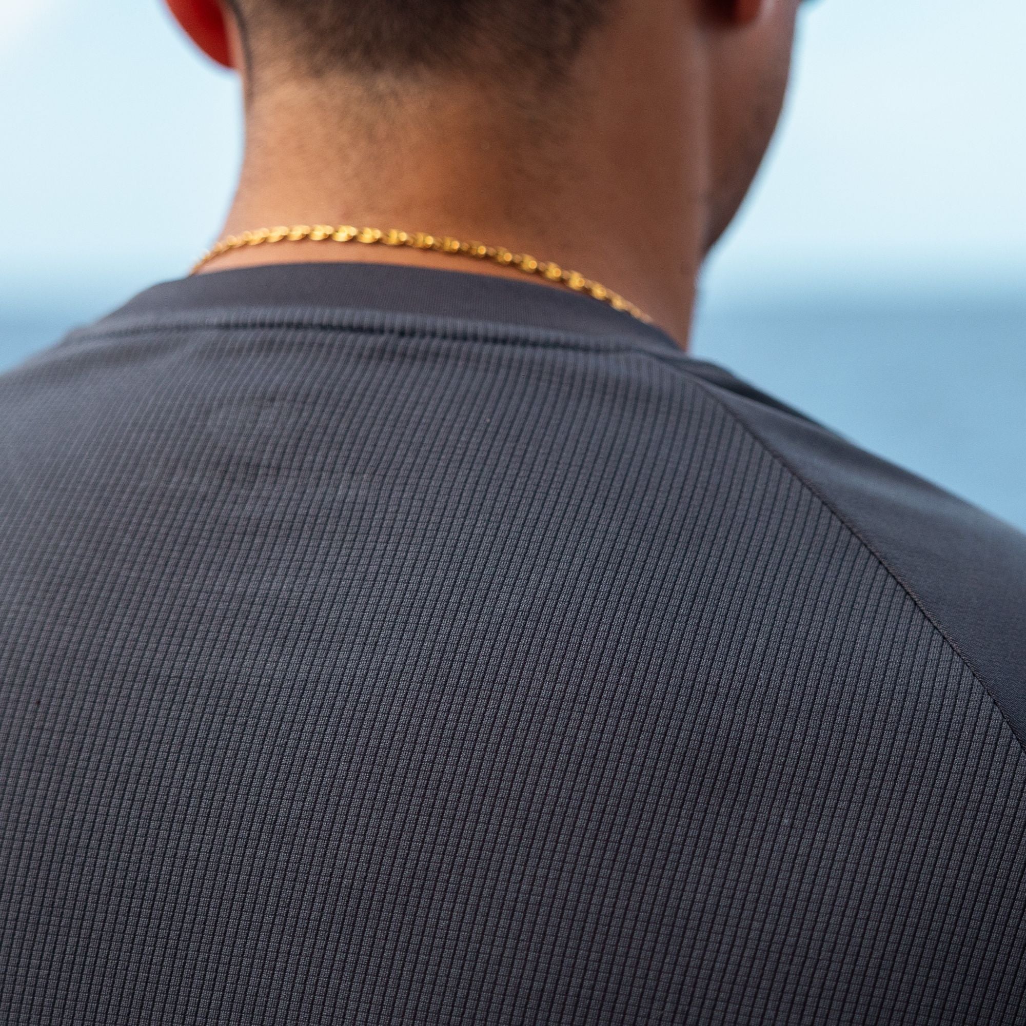 Tibbee Flex Grid Back Long Sleeve Tee - Image 5