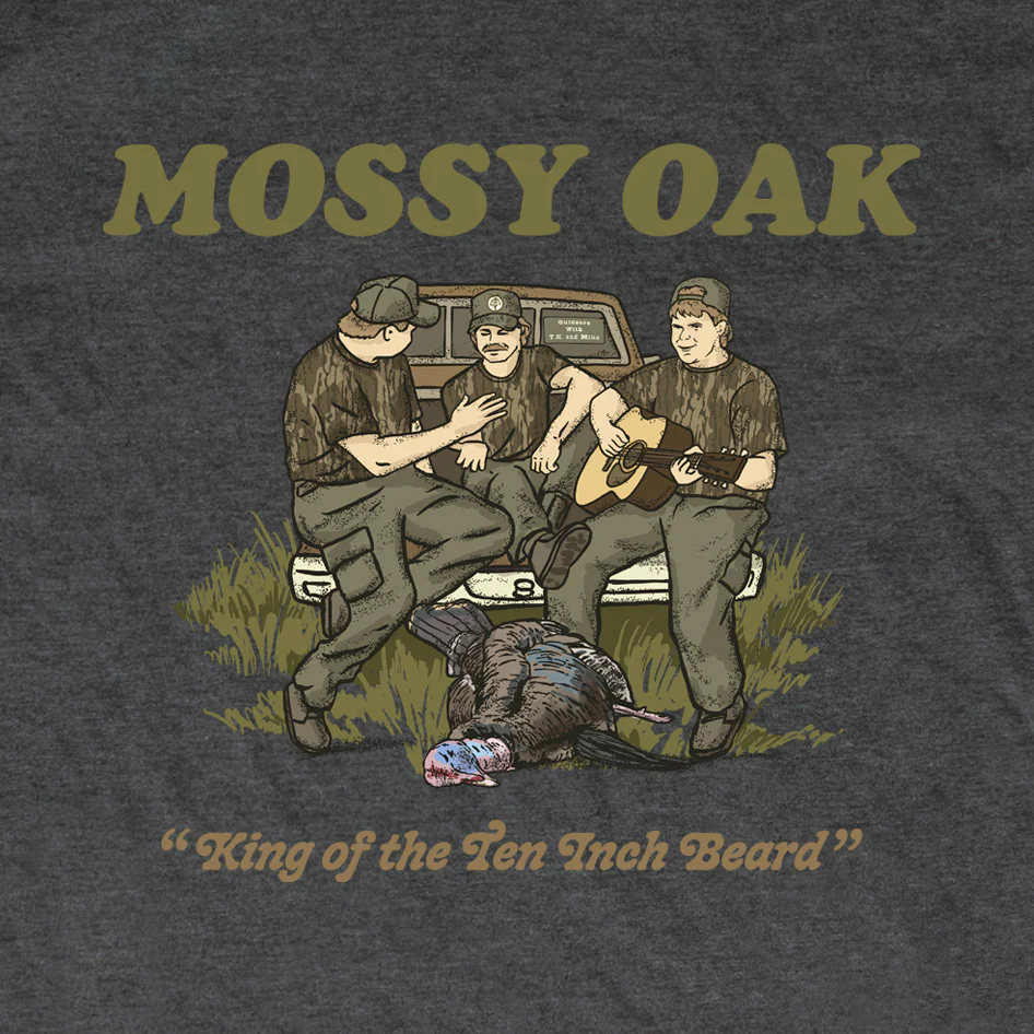 TK & Mike "King of the Ten Inch Beard" Tee - Image 2