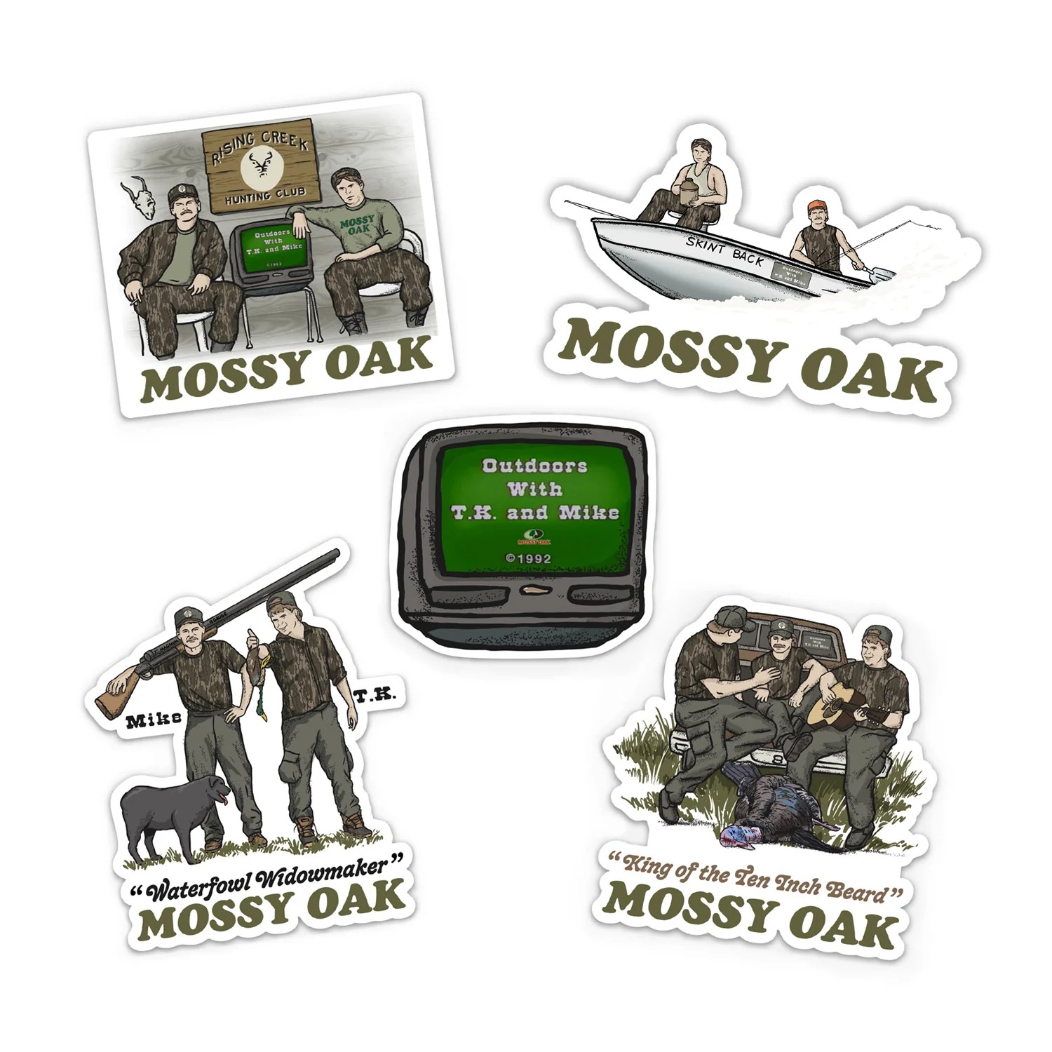 TK & Mike Sticker Pack