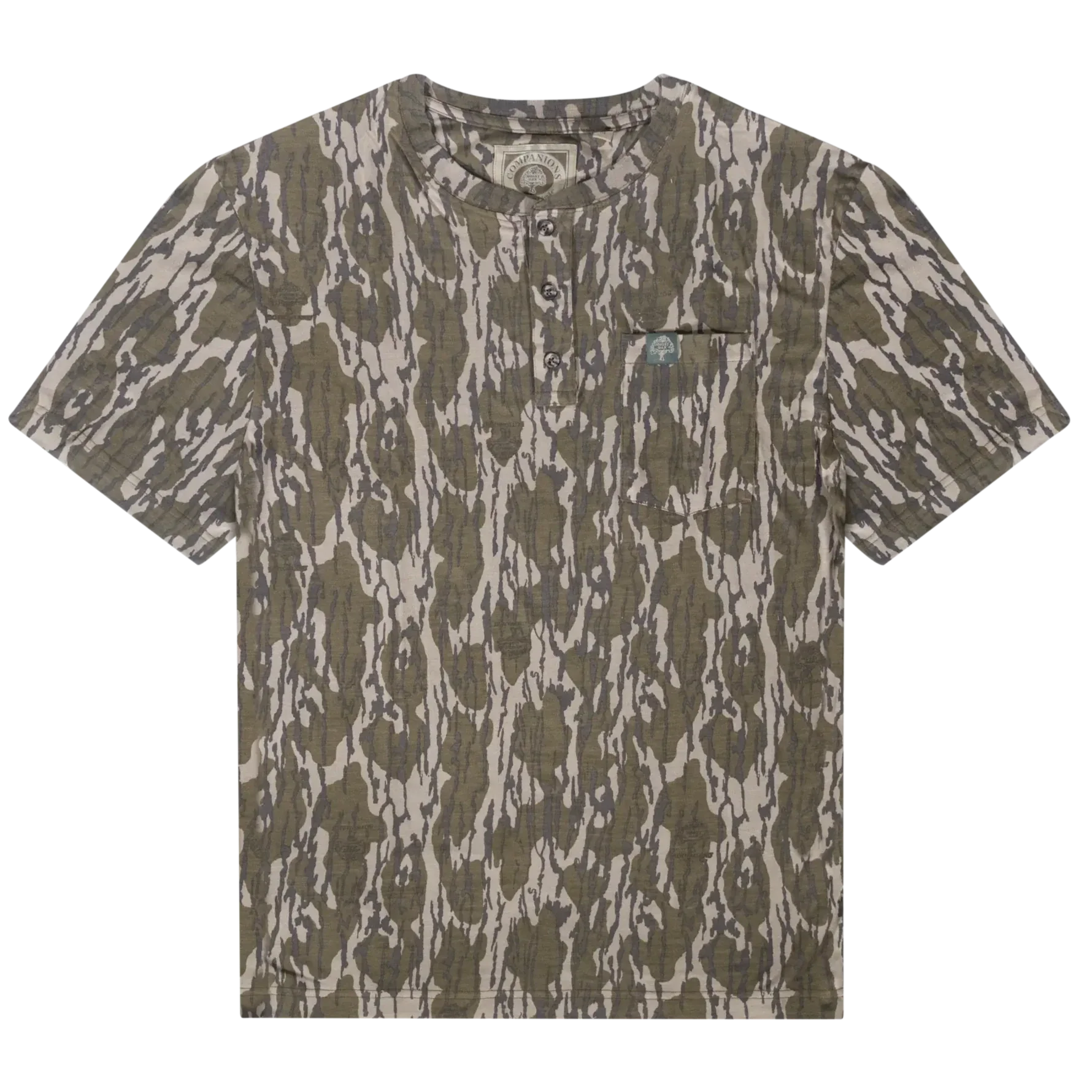 Tombigbee Light Short Sleeve Henley - Image 5