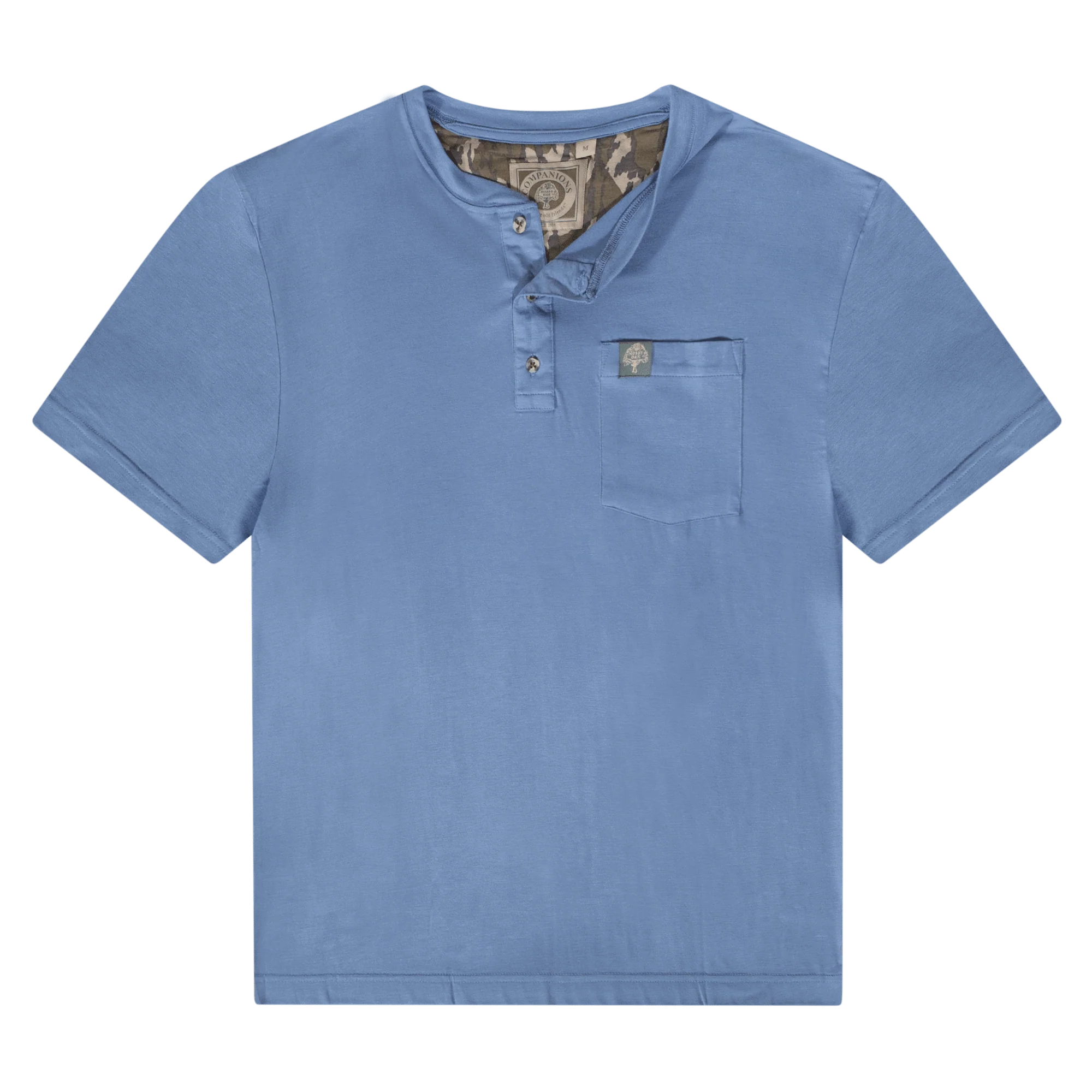 Tombigbee Light Short Sleeve Henley - Image 9
