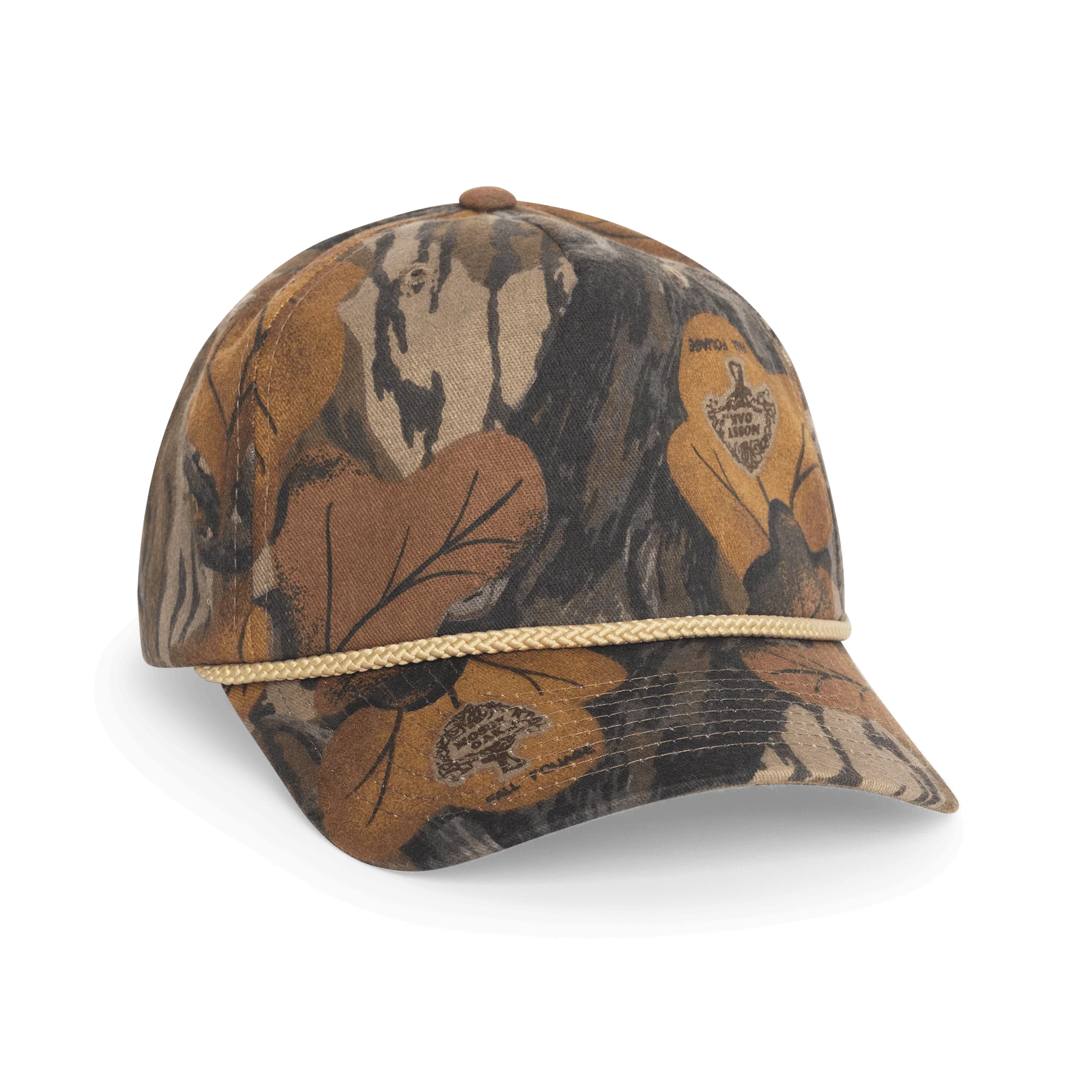 Vintage Rope Solid Camo 5-Panel Hat - Image 11