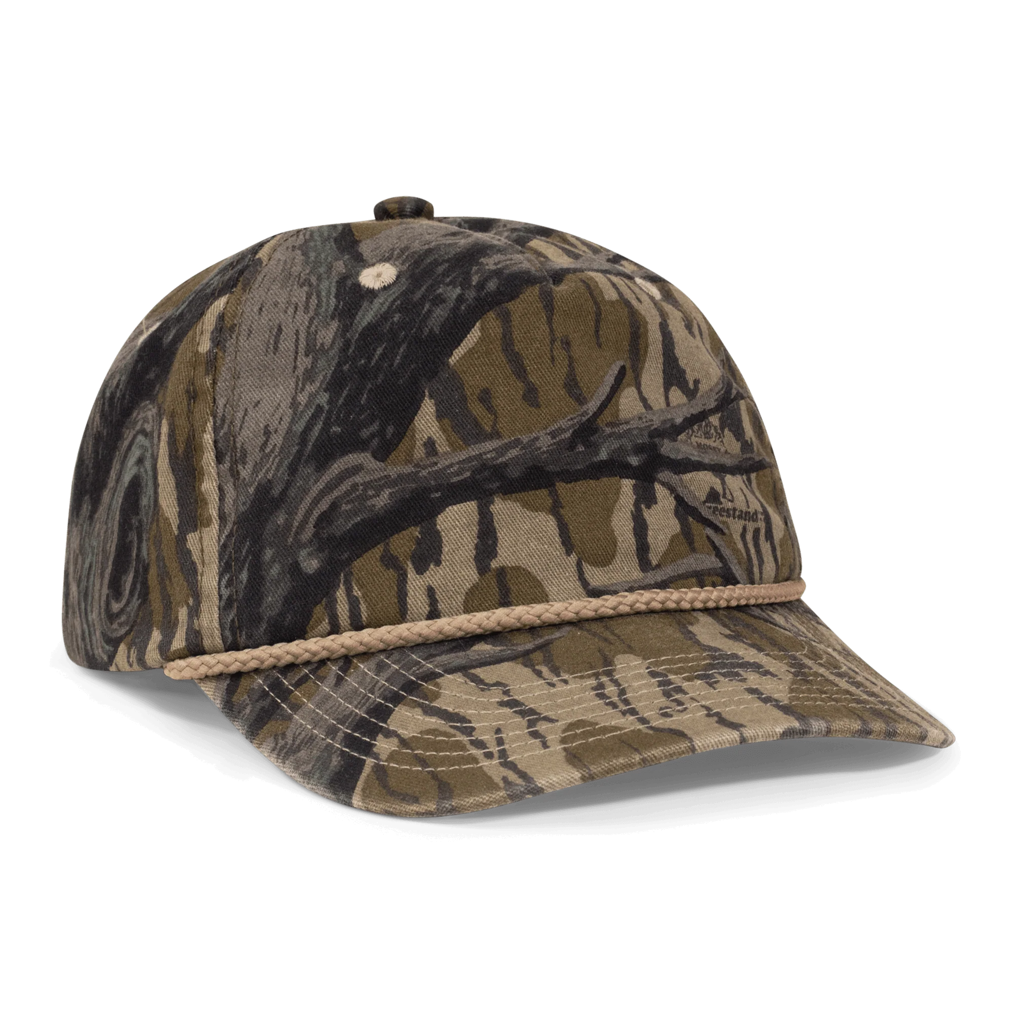 Vintage Rope Solid Camo 5-Panel Hat - Image 7