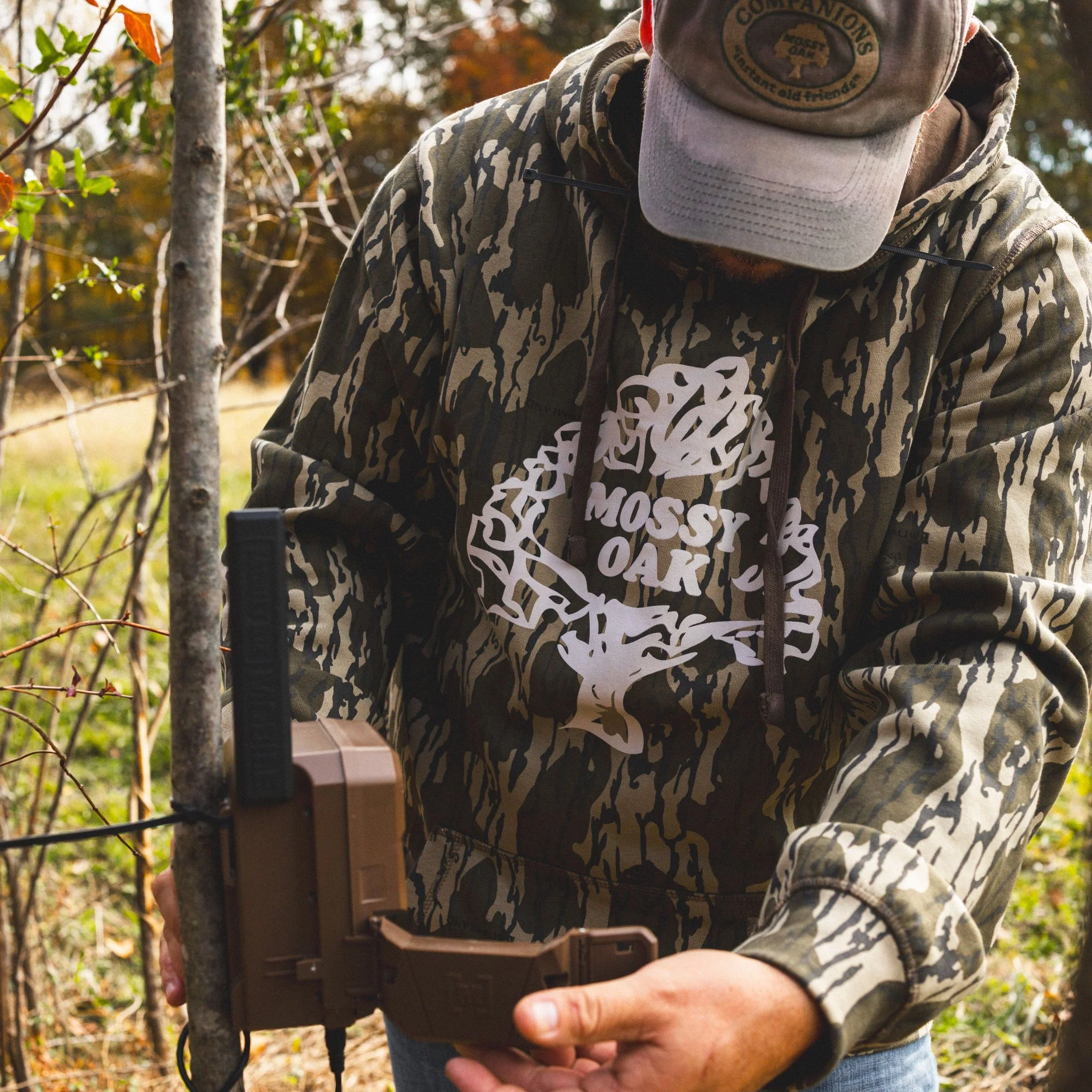 Vintage Tree Logo Camo Hoodie - Image 2