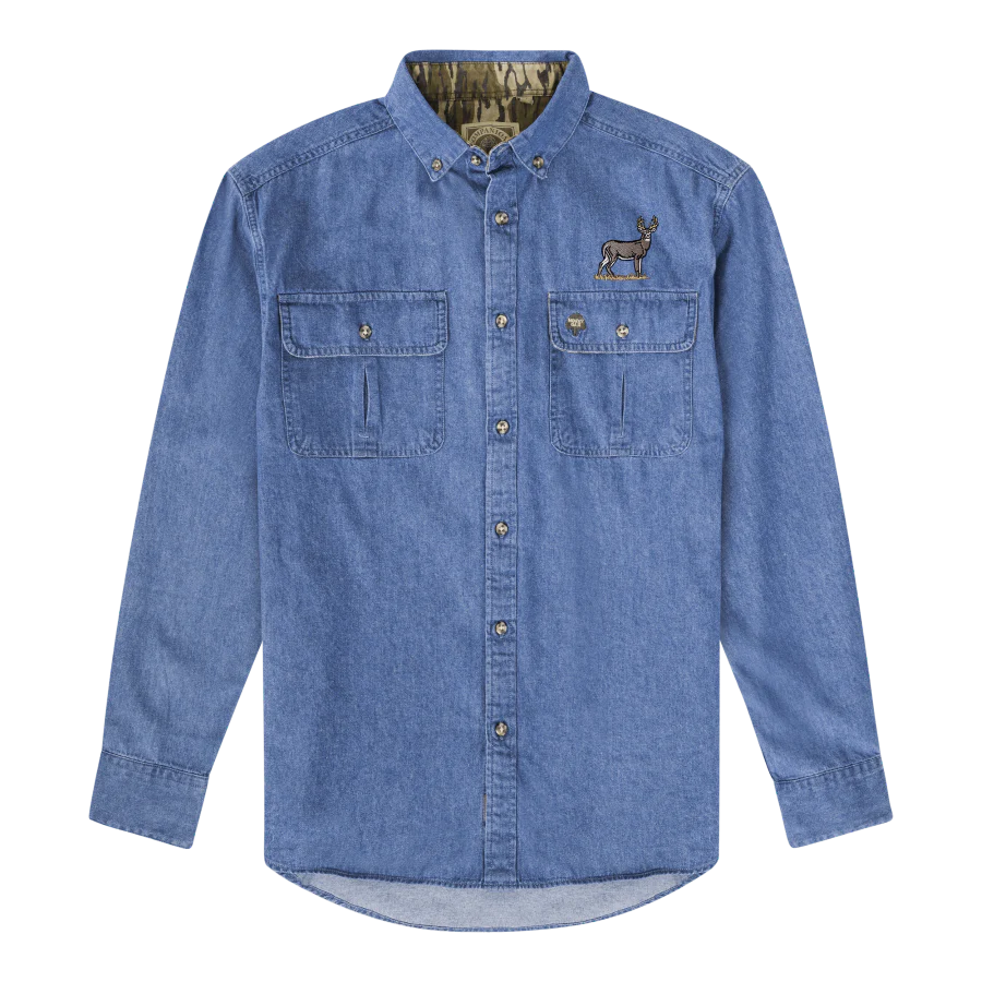 Wright Broadside Buck Shirt | Denim