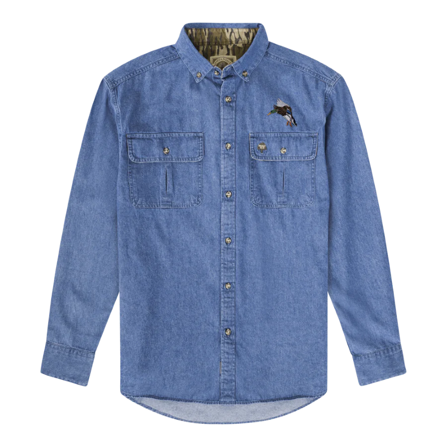 Wright Drake Mallard Shirt | Denim