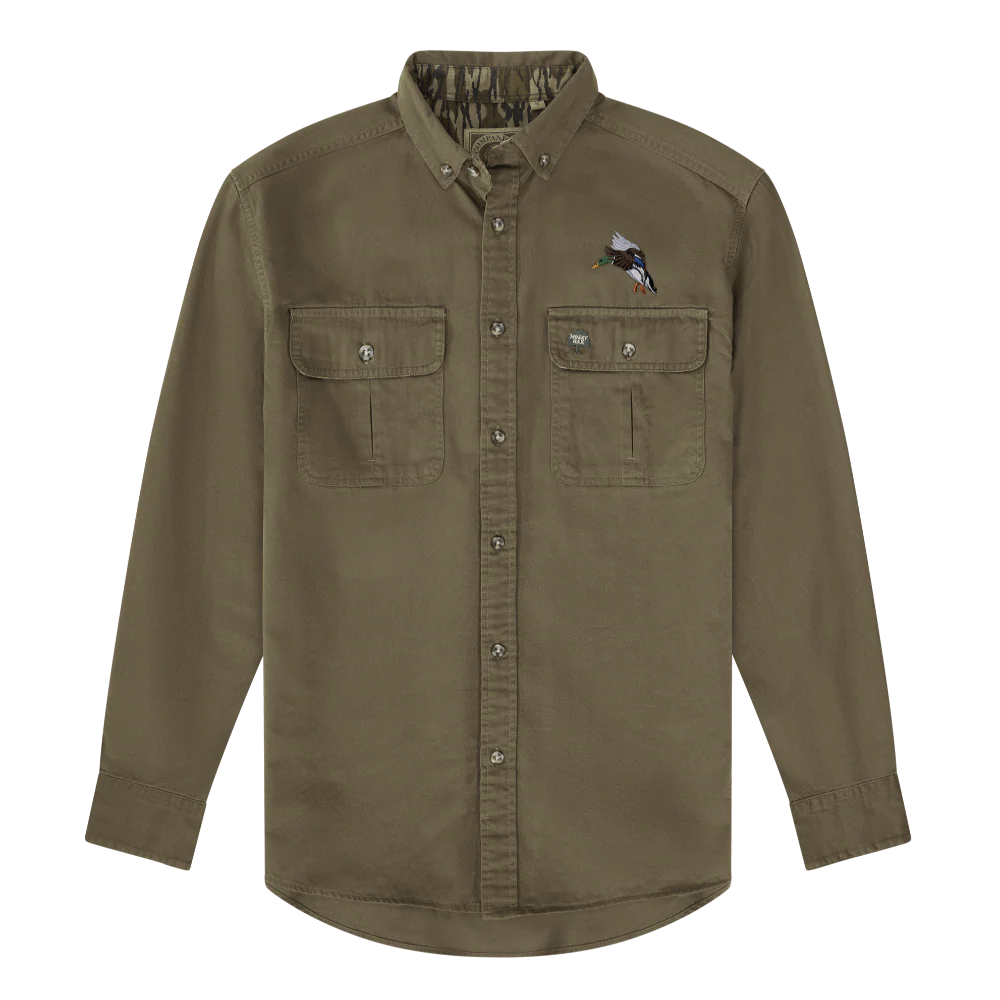 Wright Drake Mallard Shirt | Dirt - Image 3