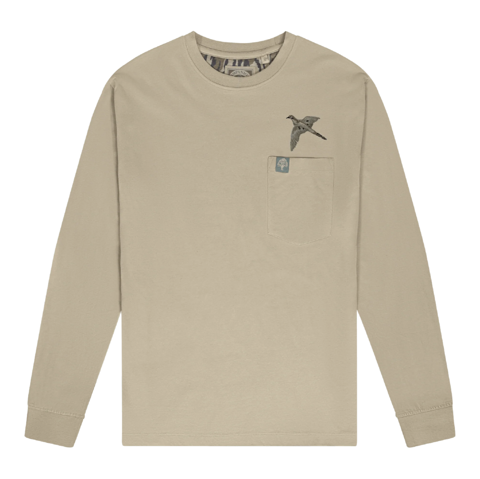 Wright Flying Dove Shirt | Cottrell Camp Long Sleeve Tee - Image 2