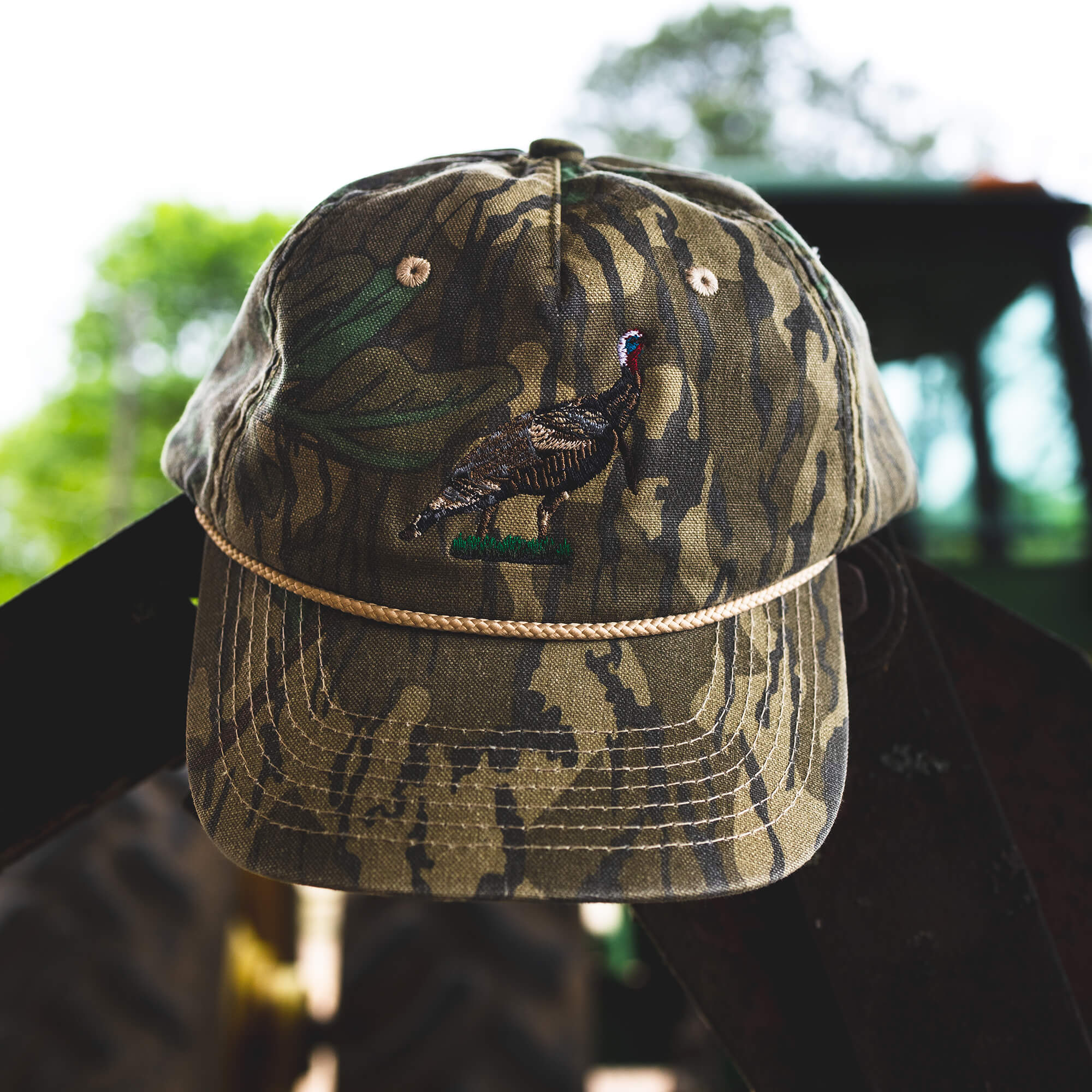 Wright Walking Turkey 5-Panel Rope Hat - Image 4